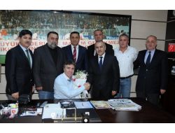 Kaymakam Narinoğlu'ndan Samsunspor’a Ziyaret