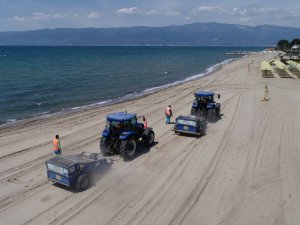 Balıkesir’in Mavi Bayraklı Plajları Yaza Hazırlanıyor