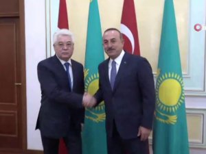 Çavuşoğlu, Kazakistanlı Mevkidaşı Atamkulov İle Görüştü