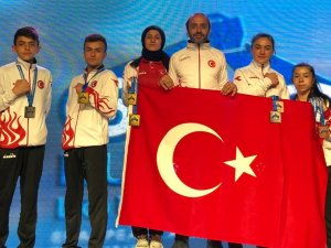 Gümüşhaneli Bilek Güreşçileri Yunanistan’da Avrupa’nın Bileğini Büktü