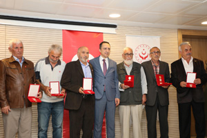 Rize'de Kıbrıs Gazilerine Madalya ve Beratları Verildi