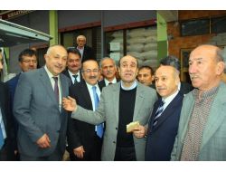 Trabzon Büyükşehir Belediye Başkan Adayları Canalioğlu İle Gümrükçüoğlu Şalpazarı’nda Karşılaştı