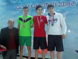 Okul Sporları Yüzme İl Birinciliği Yapıldı