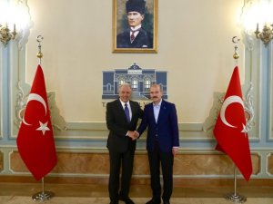 İçişleri Bakanı Soylu, Ab Komiseri Avramopoulos’u Kabul Etti 