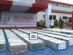 Peru’da 5 Ton Kokain Ele Geçirildi