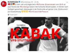 Ozan Kabak, Bundesliga’da ’Yılın Çaylağı’ Seçildi