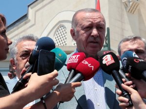Cumhurbaşkanı Erdoğan: ’’Haklarımızı Yedirtmeyiz’’