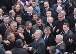 Reşat Kasap`a Coşkulu Karşılama!