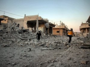 Suriye Ve Rus Jetleri El Mintar’ı Bombaladı: 5 Sivil Öldü