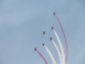 Türk Yıldızları Ve Solotürk Gösterisi Nefesleri Kesti