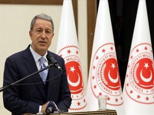 Milli Savunma Bakanı Hulusi Akar Chp Grubunu Ziyaret Etti