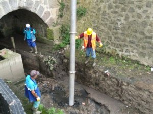 Zağnos Vadisi’ndeki Kanalizasyon Ve Yağmur Suyu Hatları Ayrılıyor