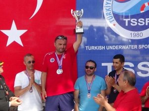 Zıpkınla Balık Avı Türkiye Şampiyonası Bartın’da Yapıldı