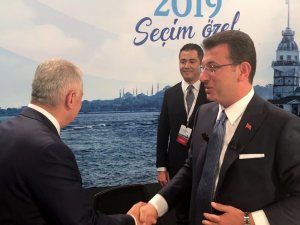 Binali Yıldırım Ve Ekrem İmamoğlu’nun İlk Karşılaşma Anı