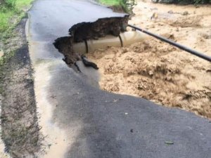 Trabzon’un Araklı İlçesindeki Sel Bölgesine Vatandaşların Gitmemeleri Uyarısında Bulunuldu