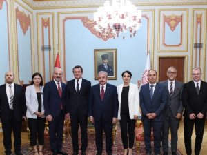 Tbmm Başkanı Şentop, Kosovalı Heyeti Kabul Etti
