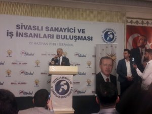Binali Yıldırım Sivaslı İş İnsanlarıyla Bir Araya Geldi