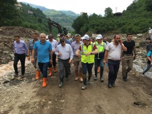 Araklı’da Hasar Tespit Çalışmaları İçin Toplandılar