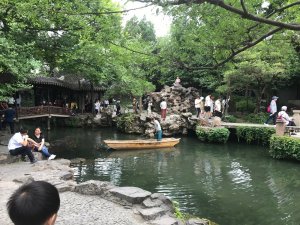 Tarihi Çin Bahçelerine Turist Akını