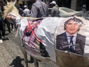 Filistinliler Yüzyılın Anlaşması Görüşmelerini Kınamak İçin Yürüdü