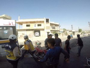 Suriye Savaş Uçakları İdlib Civarını Bombaladı, 8 Sivil Öldü
