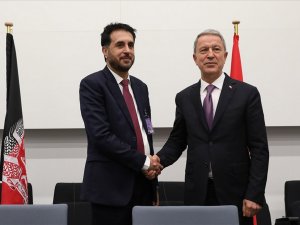 Bakan Akar, Afganistan Savunma Bakanı Khalid İle Görüştü
