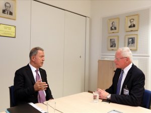 Bakan Akar, Abd Suriye Özel Temsilcisi Jeffrey İle Görüştü