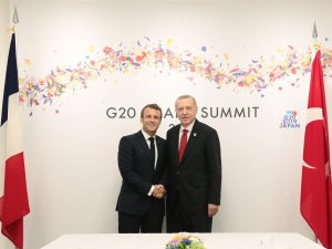 Erdoğan, Fransız Mevkidaşı İle Bir Araya Geldi