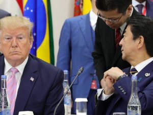 Trump Ve Abe G20’de Bir Araya Geldi