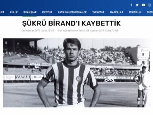 Eski Futbolcu Şükrü Birand Vefat Etti