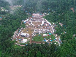 Kafkasör Arenada Boğa Güreşleri Nefes Kesti