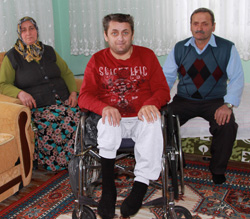 Kork Aracıyla Engelleri Kaldırdı