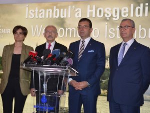 Kemal Kılıçdaroğlu, İmamoğlu’na Tebrik Ziyaretinde Bulundu