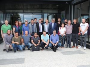 Tff’nin Trabzonlu Yöneticileri Basın Mensuplarıyla Bir Araya Geldi
