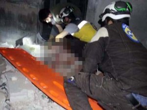 Suriye Savaş Uçakları İdlib’te Muhambel Köyünü Bombaladı: 10 Ölü