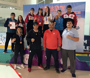 Rizeli Kick Boksçular'dan Erzurum'da 7 Madalya