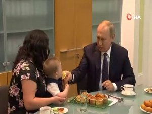 Putin’den Gülümseten Görüntüler