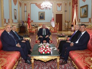 Tbmm Başkanı Şentop, Chp Genel Başkanı Kılıçdaroğlu’nu Kabul Etti