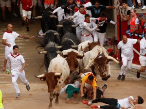 İspanya’da Boğa Festivali’nin Son Gününde 8 Kişi Yaralandı
