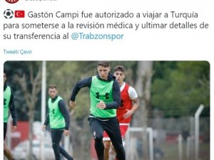 Gaston Campi Trabzon’a Geliyor