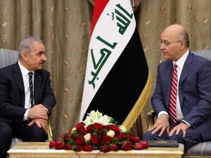 Irak Cumhurbaşkanı Salih, Filistin Başbakanı İle Görüştü