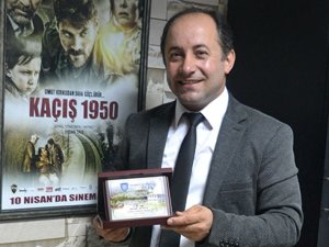 Bulgaristan’dan İhsan Taş’a ’Kaçış 1950’ Plaketi