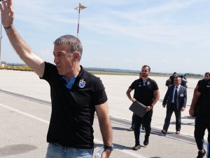 Trabzonspor’a Linz’de Coşkulu Karşılama