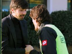 Beşiktaşlı Futbolcular Tolga Ve Ersan, Adanaspor Antrenmanında