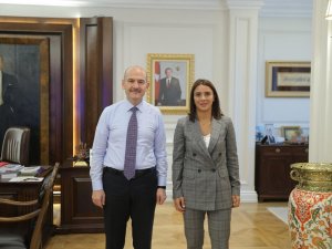 Sabriye Şengül’den Bakan Süleyman Soylu’ya Ziyaret