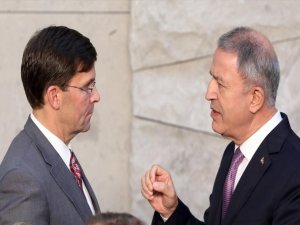 Bakan Akar Abd’li Mevkidaşı Esper İle Telefonda Görüştü 