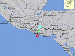 El Salvador’da 5.9 Büyüklüğünde Deprem