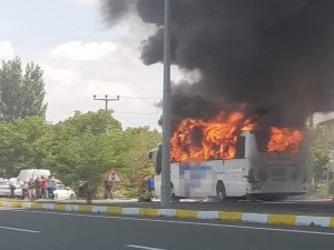 Balıkesir'de yolcu otobüsünde yangın: 5 ölü
