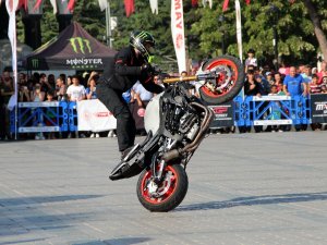 Sultanahmet Meydanı’nda Motosiklet Şov