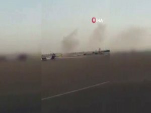 Libya’da 124 Kişiyi Taşıyan Uçağın Yanına Füze Düştü